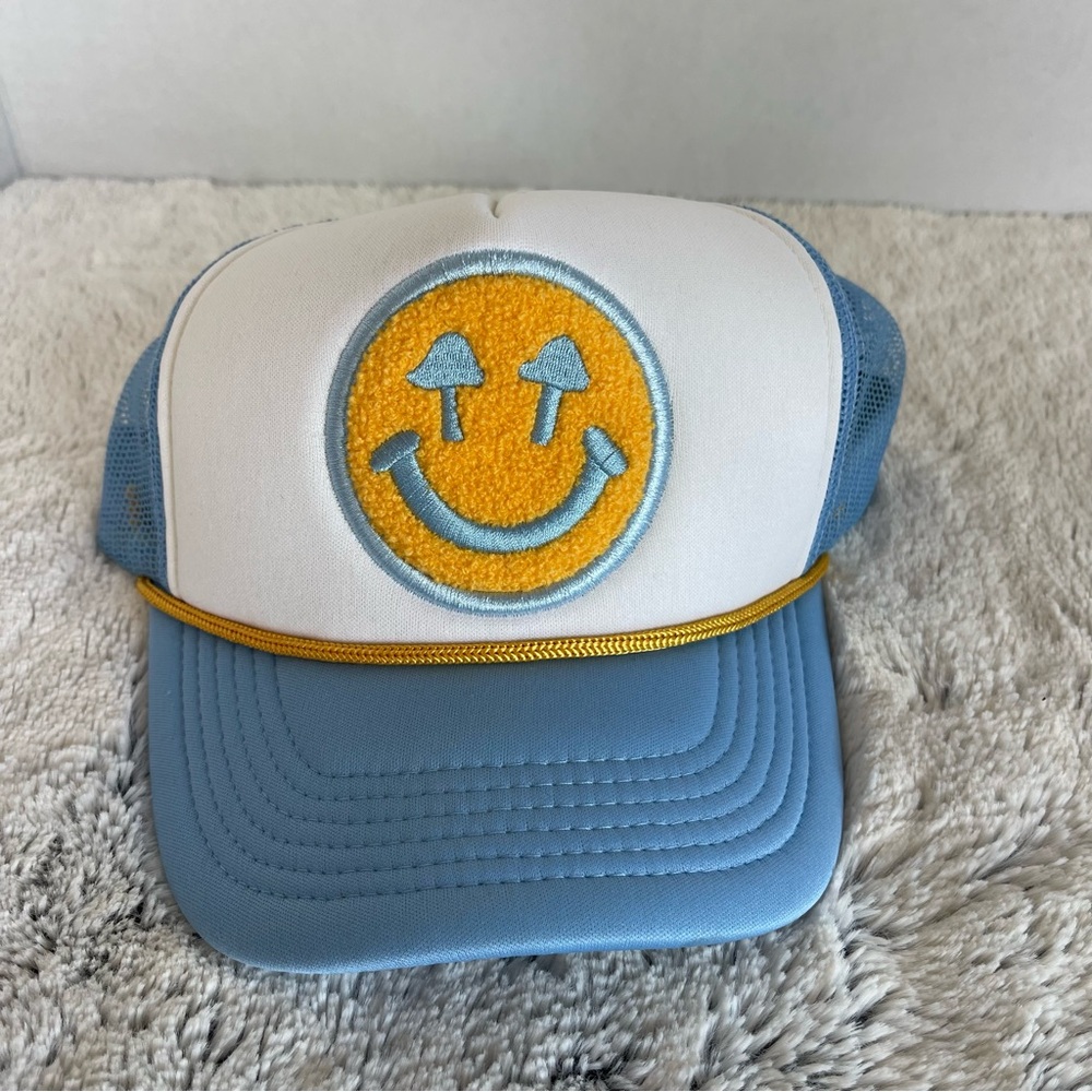 Double Blind Trucker - Charger Blue